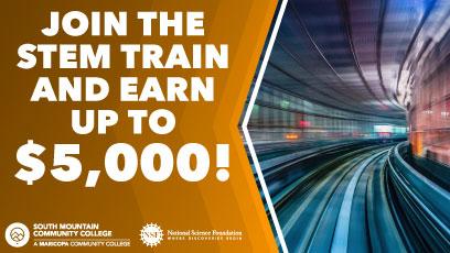 Join the STEM Train & Earn Up To $5,000!