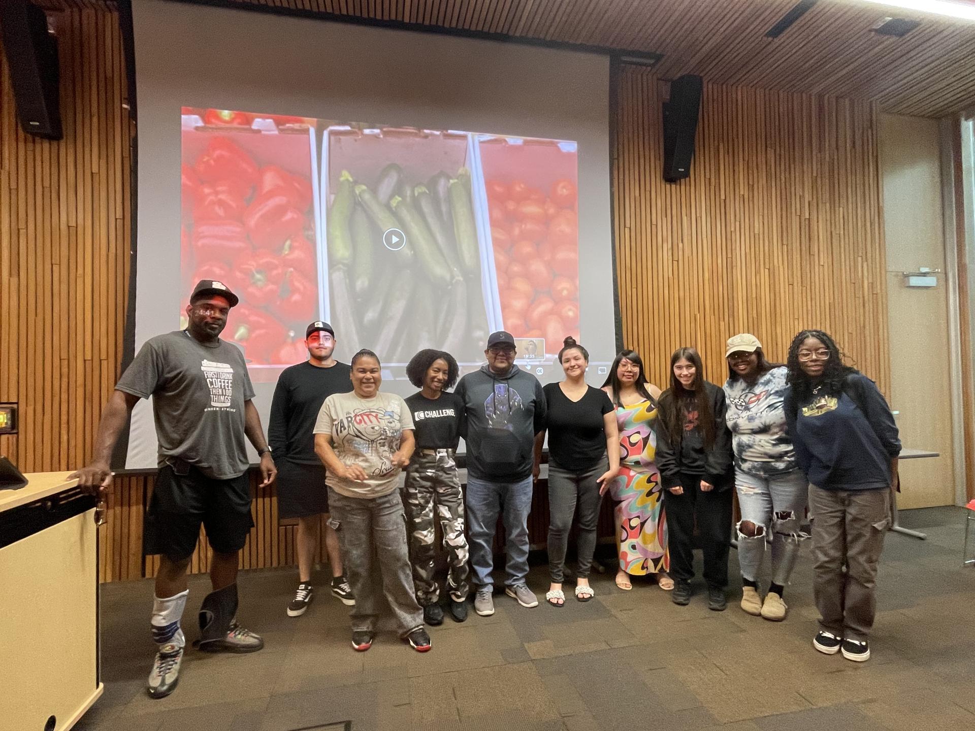 SMCC students also joined in on the festivities by teaming up to lead a discussion on October 21 about plant-based living and debunking the myths