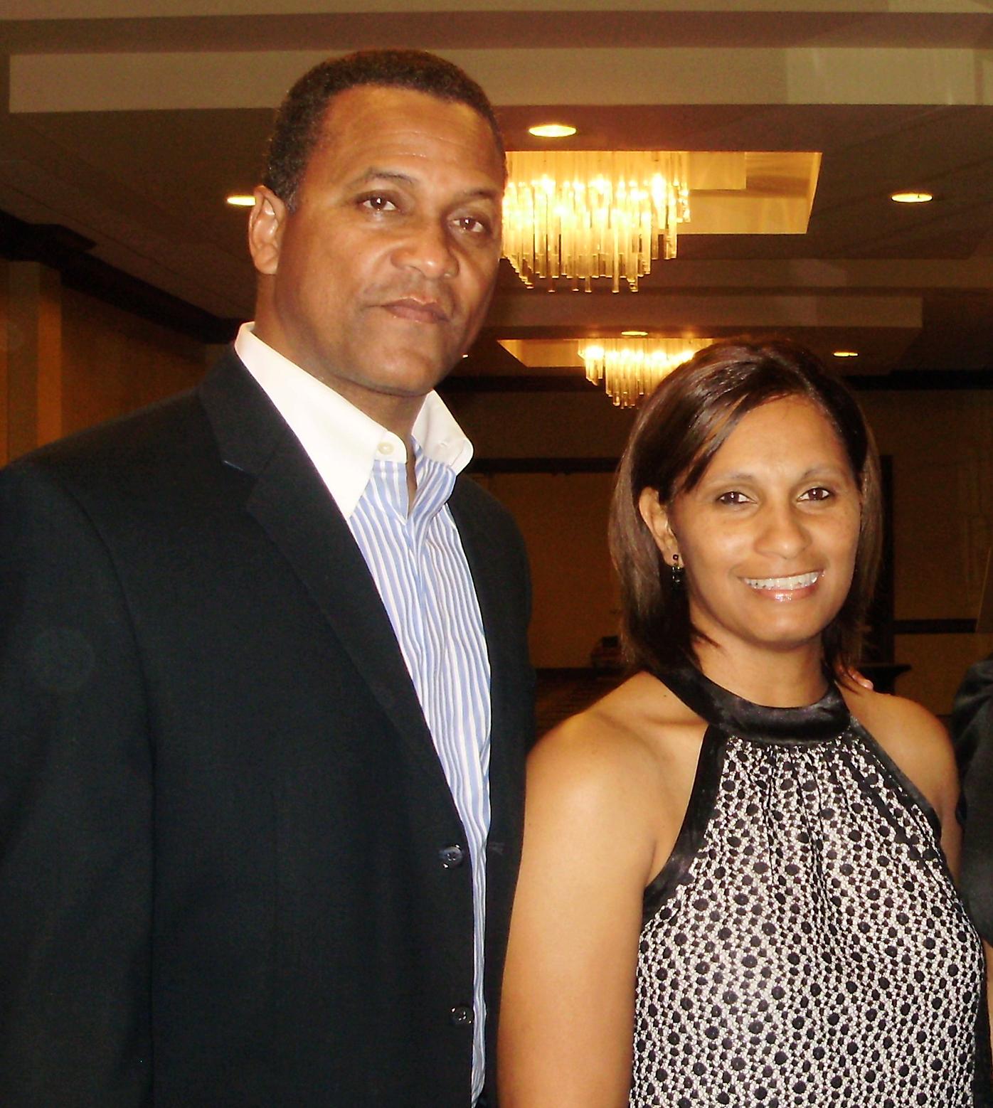 Cloves Campbell, Jr., and Lanette Campbell.
