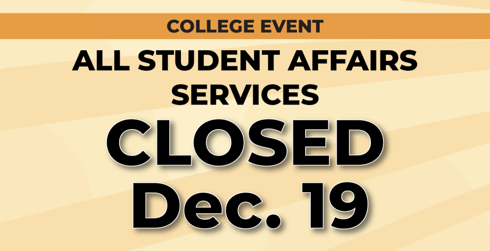 Student Services Closed