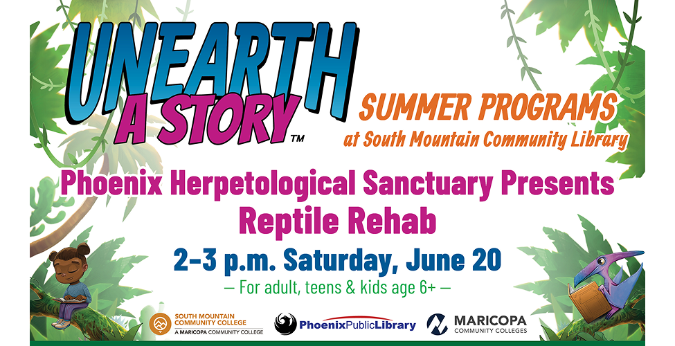 Unearth a Story: Phoenix Herpetological Sanctuary Presents Reptile Rehab