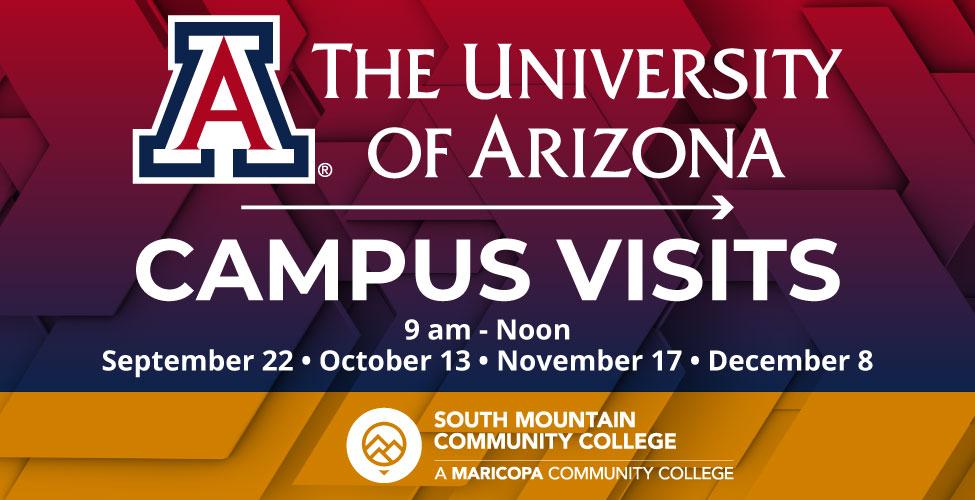 University of Arizona (UA) Campus visits