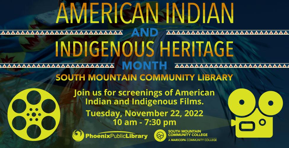 South Mountain Community Library Celebrates American Indian Heritage Month