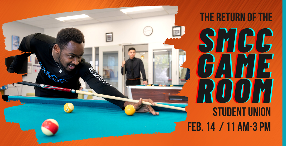 SMCC Game Room Grand Re-Opening!
