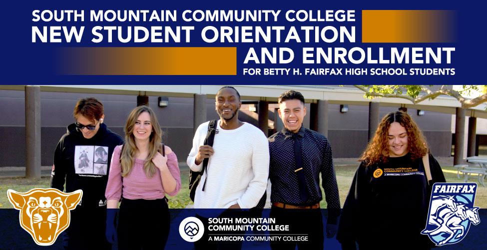 New Student Orientation and Enrollment for Betty H. Fairfax High School Students