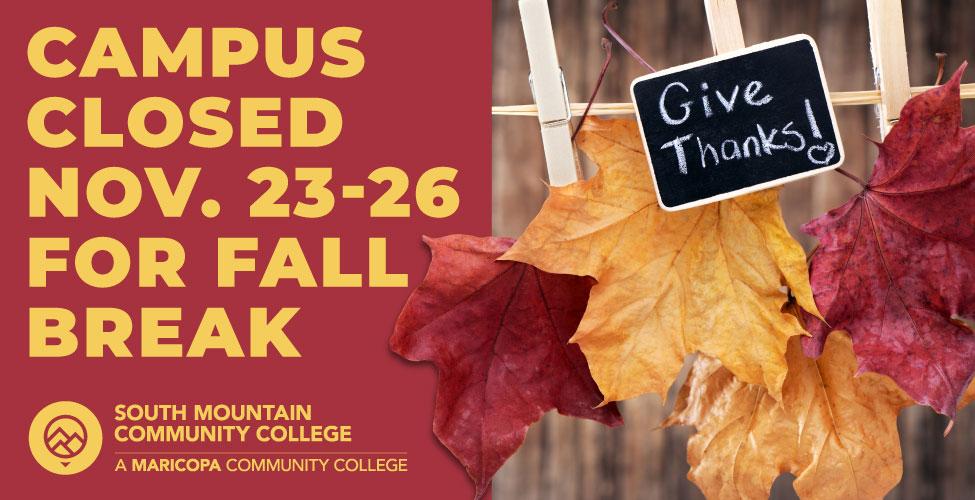 All Phoenix Public Library Locations Will Be Closed Thursday, November 23 and Fridat November 24 in Observance of Thanksgiving.