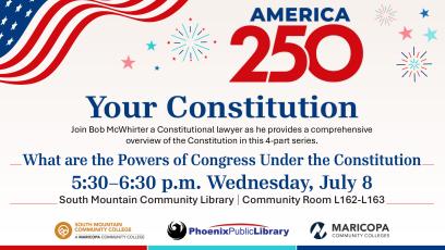 America 250: What are the Powers of the Congress Under the Constitution