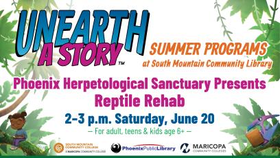 Unearth a Story: Phoenix Herpetological Sanctuary Presents Reptile Rehab