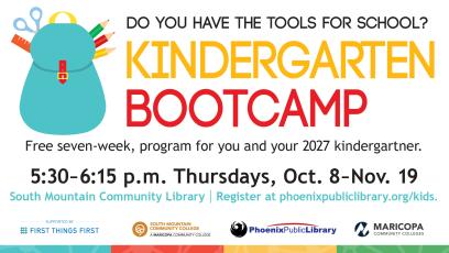 Kindergarten Bootcamp