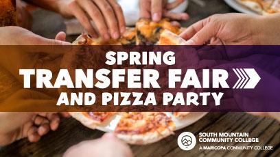 Spring Transfer Fair and Pizza Party