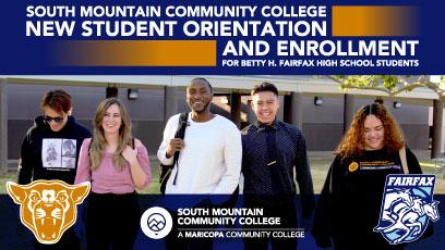 New Student Orientation and Enrollment for Betty H. Fairfax High School Students