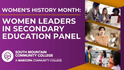 Women's History Month: Women Leaders in Secondary Education Panel