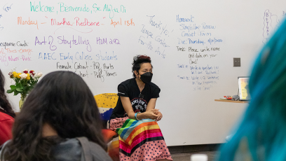 Award Winning Singer, Songwriter, Storyteller, Martha Redbone Visits SMCC Storytelling Institute 