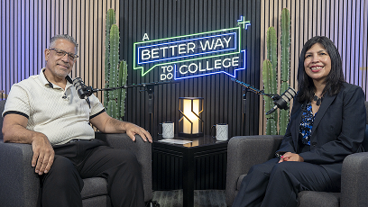SMCC President Dr. Veronica Hipolito Joins MCCCD Chancellor Dr. Steven Bloomberg on Season 2 Podcast Premiere