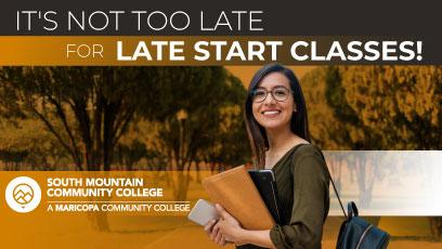 Late Start Classes are Available! Register Today!