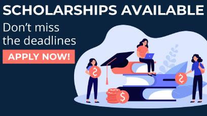 Apply Now for Scholarships