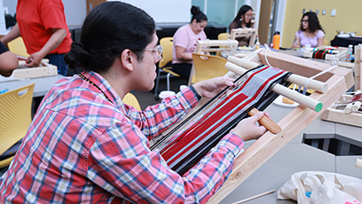 SMCC and Heard Museum Team Up to Honor Native American Culture with Weaving Class