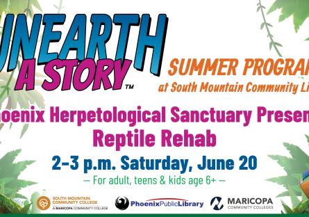 Unearth a Story: Phoenix Herpetological Sanctuary Presents Reptile Rehab