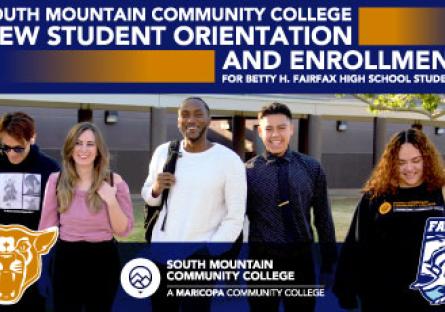 New Student Orientation and Enrollment for Betty H. Fairfax High School Students
