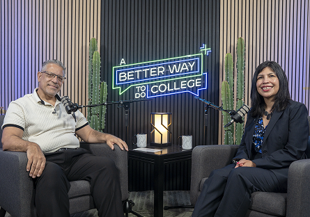 SMCC President Dr. Veronica Hipolito Joins MCCCD Chancellor Dr. Steven Bloomberg on Season 2 Podcast Premiere