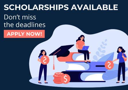 Apply Now for Scholarships