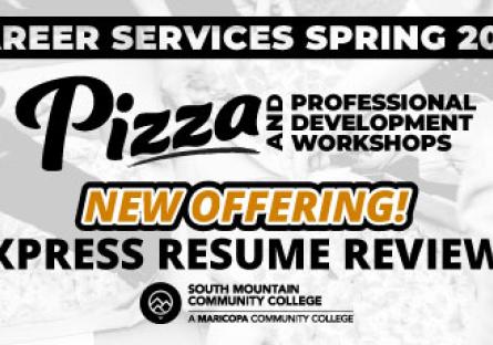Pizza and Professional Development Workshops