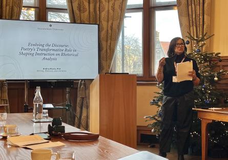 SMCC Professor Dr. Andrea Pringle Rivers Presents at Oxford University