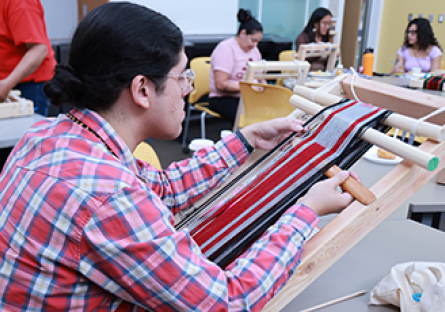 SMCC and Heard Museum Team Up to Honor Native American Culture with Weaving Class