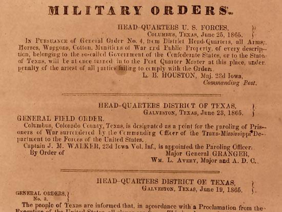 Juneteenth Proclamation
