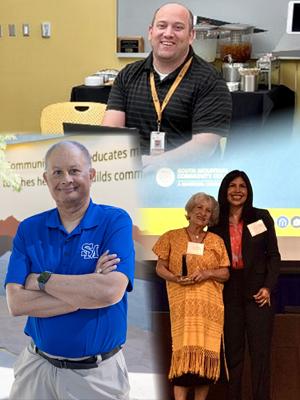 Laurita Moore, Dr. Brian Murphy, and Brian Smith 